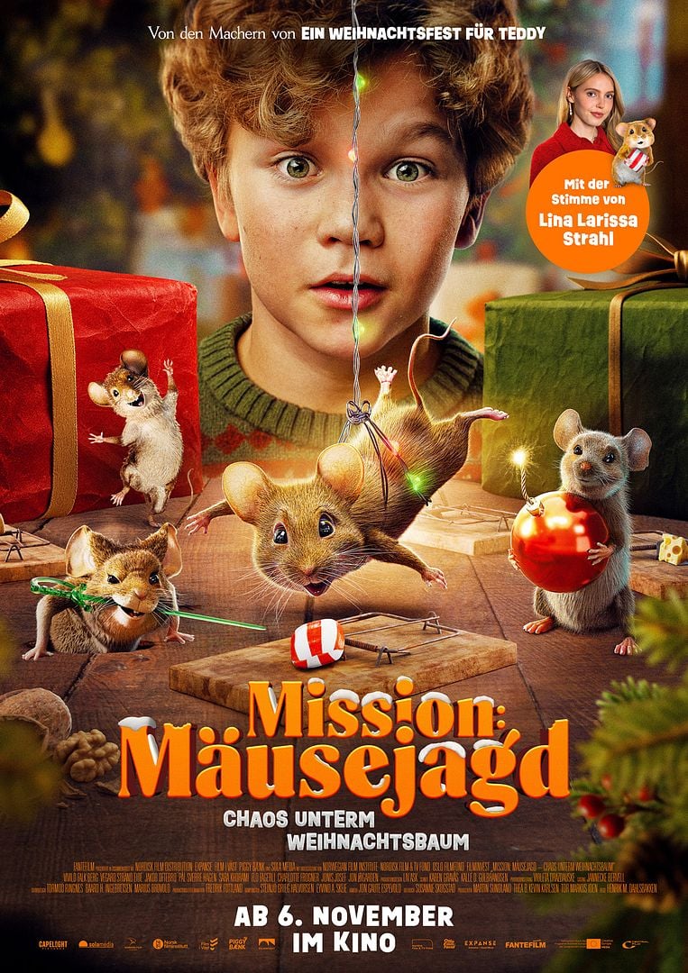 Filmposter Mission: Mäusejagd - Chaos unterm Weihnachtsbaum