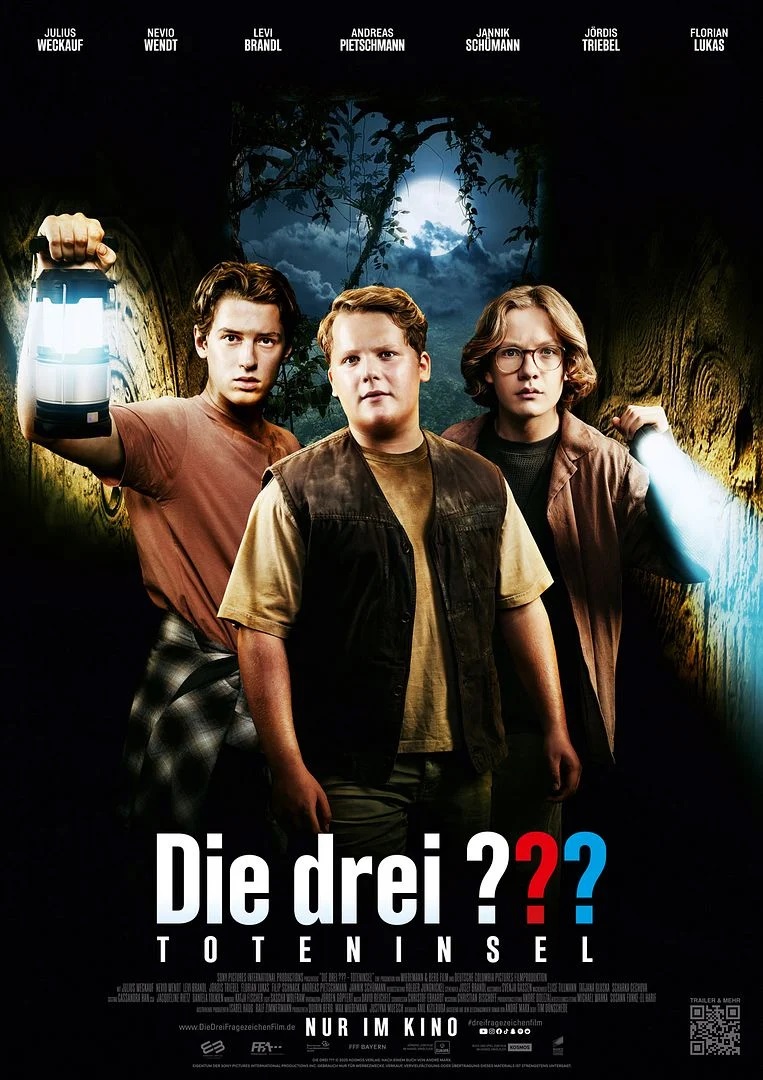 Filmposter Die drei ??? - Toteninsel