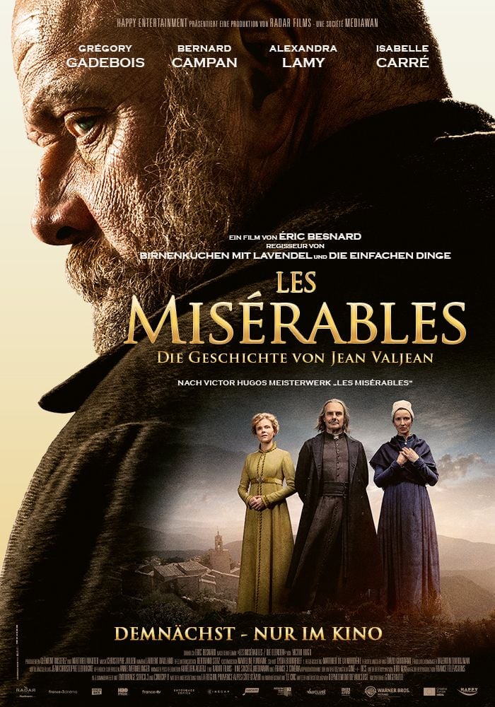 Filmposter Les Misérables - Die Geschichte von Jean Valjean